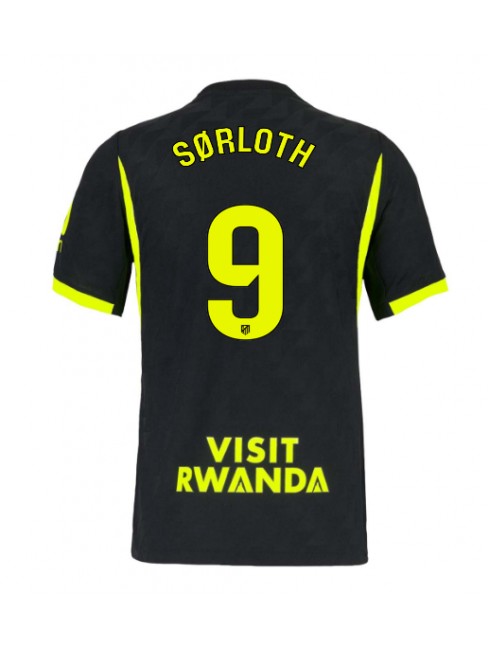 Atletico Madrid Alexander Sorloth #9 Replika Borta Kläder 2026-27 Kortärmad Atletico Madrid Alexander Sorloth #9 Replika Borta Kläder 2026-27 Kortärmad